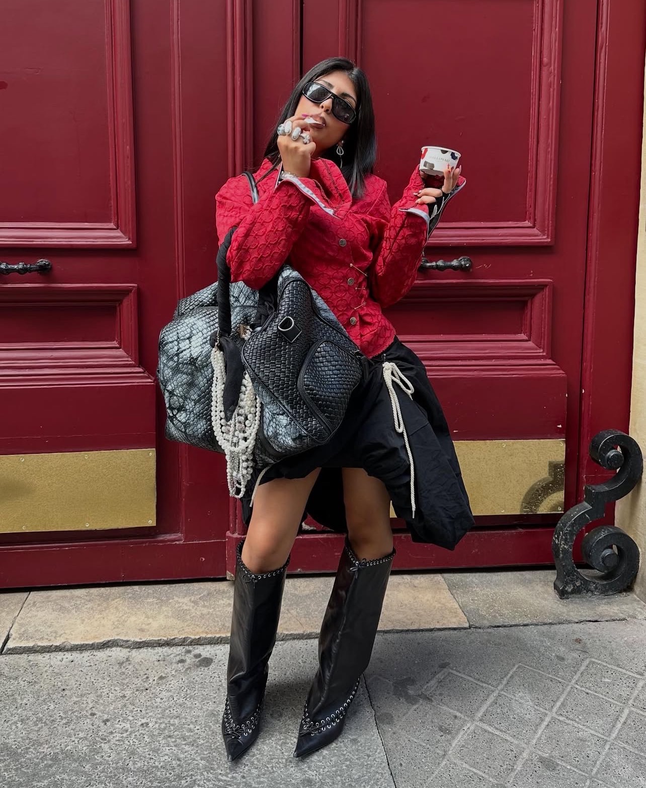 SS19’ RUBY MONOGRAMME JACKET