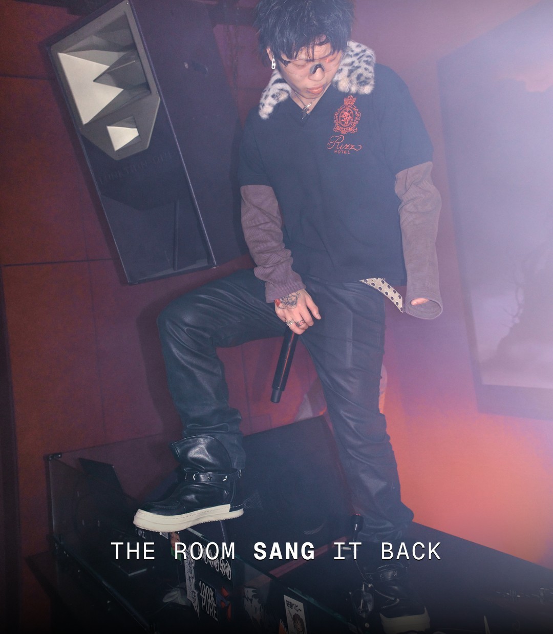the room sang it back