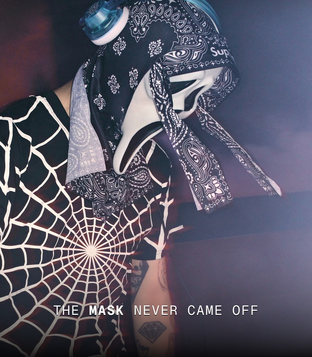 the mask never came off