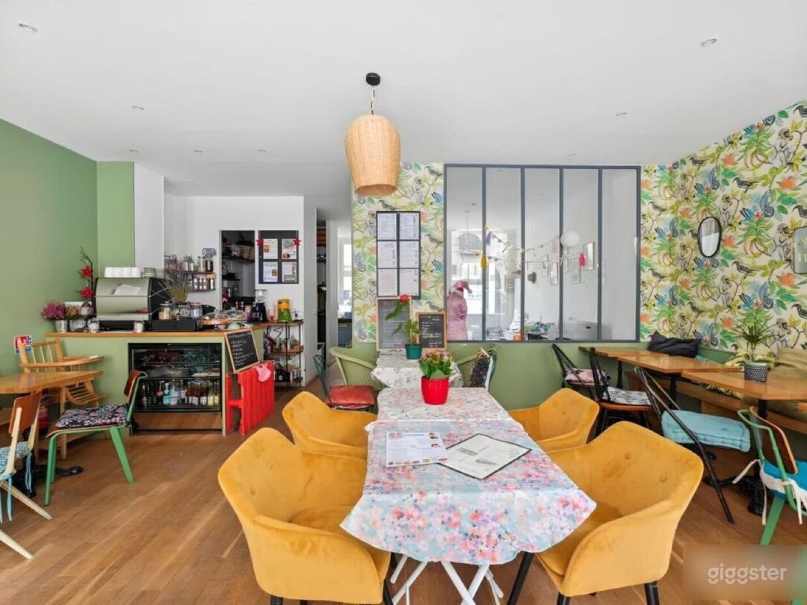 Bright and Colorful Cafe - Ernestine cover