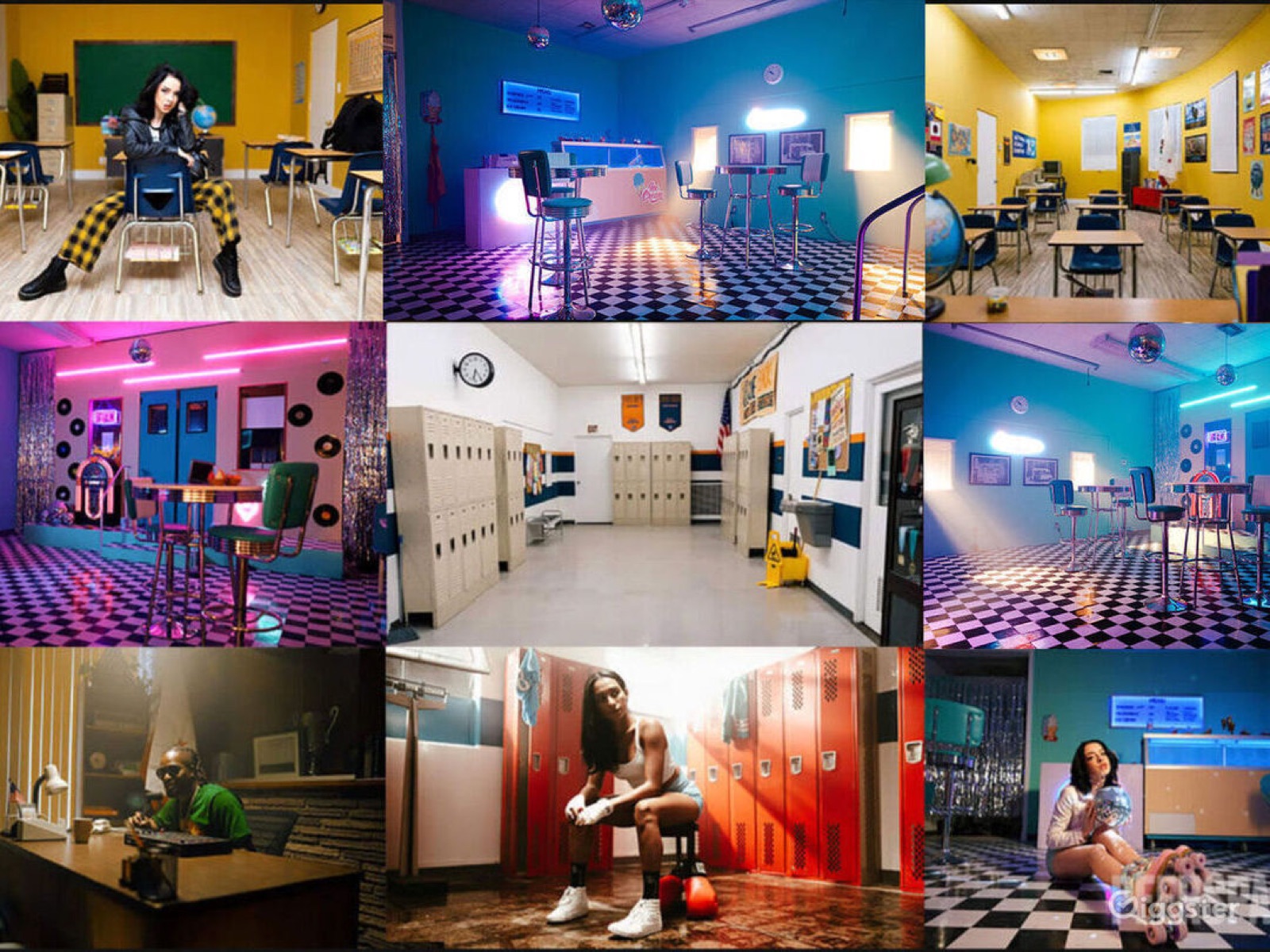 School, Ice Cream, Vintage Classroom and Hallway cover